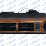 CAIXA EVAPORADORA UNIVERSAL 4 DIFUSORES 12V COM DETALHES EM MADEIRA 5409
