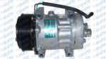 COMPRESSOR NEW HOLLAND PA CARREGADEIRA CASE 821 W130 8500795 SANDEN - Imagem 2