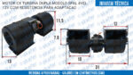MOTOR DE VENTILAÇÃO MODELO SPAL 4 VELOCIDADES 12V - Imagem 7