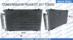 CONDENSADOR PEUGEOT 207 TODOS 6455GX - Imagem 6
