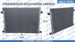 CONDENSADOR DAEWOO ESCAVADEIRA - Imagem 6