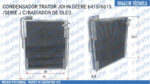 CONDENSADOR JOHN DEERE TRATOR 6415 6615 7500 SLC SERIE J AL172765 AL168814 - Imagem 6
