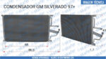 CONDENSADOR GM CHEVROLET SILVERADO 1997 EM DIANTE 52476790 - Imagem 6