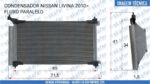 CONDENSADOR NISSAN LIVINA 2010 EM DIANTE 92100AZ60A - Imagem 6