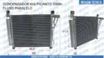 CONDENSADOR KIA PICANTO 2008 EM DIANTE 9760607500 - Imagem 6