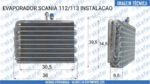 EVAPORADOR SCANIA CAMINHÃO 112 113 - Imagem 6