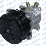 COMPRESSOR SANDEN ADAPTAÇÃO FORD GM F250 SILVERADO 5H14 8PK 12V 4402 600078 AC 100 112 270861 010021182 3127 419 9192 600245 05005312A 9305