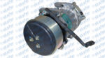 COMPRESSOR SCANIA JCB CAMINHÃO RETROESCAVADEIRA 24V 8PK 119MM 7H15 7980  2007 ORIGINAL 05008202A