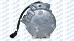 COMPRESSOR SCANIA JCB CAMINHÃO RETROESCAVADEIRA 24V 8PK 119MM 7H15 7980  2007 ORIGINAL 05008202A - Imagem 3