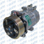 COMPRESSOR SCANIA CAMINHÃO 2008 EM DIANTE 1888033 SD7H156023 SD7H158290 ORIGINAL SANDEN