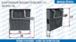 EVAPORADOR NISSAN FRONTIER 2011 EM DIANTE AR DIGITAL - Imagem 6