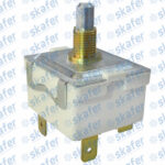 INTERRUPTOR ROTATIVO 3 VELOCIDADE 6 PINOS 4 POSIÇÕES UNIVERSAL DE LOUÇA CSN440-01U ROBERTSHAW