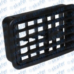 DIFUSOR AR RETANGULAR PRETO 5430 001202