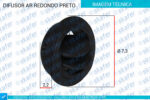 DIFUSOR AR REDONDO PRETO 5431 001209 - Imagem 5