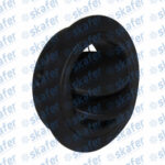 DIFUSOR AR REDONDO PRETO 5431 001209