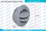 DIFUSOR AR REDONDO CINZA 5432 001210 - Imagem 5