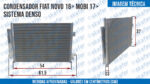 CONDENSADOR FIAT NOVO UNO 2016> MOBI 2017> 52033773 SISTEMA DENSO - Imagem 6