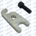 FIXADOR H 1 FURO COM PARAFUSO CONDENSADOR SCANIA 124