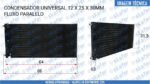 CONDENSADOR UNIVERSAL 12 X 25 X 30MM FLUXO PARALELO - Imagem 6