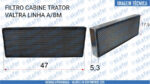 FILTRO CABINE VALTRA TRATOR LINHA A BM - Imagem 3