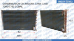 CONDENSADOR CASE COLHEDORA CANA 7000 7700 87459289 87234862 874.59.289 872.34.862 SKAFER - Imagem 6