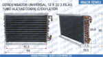 CONDENSADOR UNIVERSAL 12 X 20 3 FILAS TUBO ALETAS COM DEFLETOR 1192360 SKAFER - Imagem 6