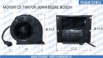 MOTOR VENTILADOR JOHN DEERE TRATOR ORIGINAL BOSCH - Imagem 6