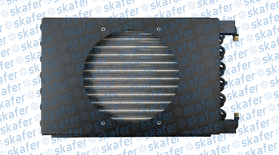 Web KIT CONDENSADOR E DEFLETOR 14 X 20 TUBO ALETAS 5090 797627 SKAFER - Imagem 1