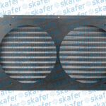 KIT CONDENSADOR E DEFLETOR 14 X 24 TUBO ALETA COBRE 5091 910798 SKAFER