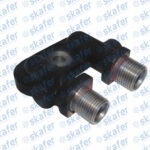 ADAPTADOR COMPRESSOR MODELO 7H15 SELTEK SAÍDA VERTICAL 8MM E 10MM 5264