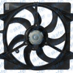ELETRO VENTILADOR VOLKSWAGEN GOL G5 FOX POLO COM DEFLETOR SEM AR
