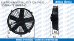 ELETRO UNIVERSAL 12 X 12V 1 VELOCIDADE SOPRANTE IMOBRAS 101340012 - Imagem 5