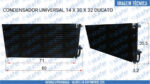 CONDENSADOR UNIVERSAL 14 X 30 X 32 FIAT DUCATO - Imagem 6