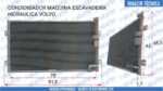 CONDENSADOR VOLVO ESCAVADEIRA HIDRAULICA 14503256 - Imagem 6