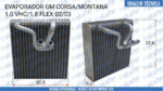 EVAPORADOR GM CHEVROLET CORSA MONTANA 1.0 VHC 1.8 FLEX 2002 E 2003 93377214 - Imagem 6