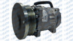 COMPRESSOR 7H15 ORELHAS 8PK CATERPILLAR TAMPA FLEX HORIZONTAL ORIGINAL SANDEN