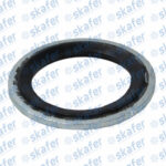 ARRUELA DE VEDAÇÃO EMBORRACHADA 10MM PACOTE 5 UNIDADES