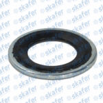 ARRUELA DE VEDAÇÃO EMBORRACHADA 12MM PACOTE 5 UNIDADES 18001