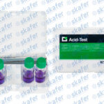 ACID-TEST FLUIDO EM FRASCOS PARA TESTE DE ACIDEZ NO ÓLEO ERRECOM