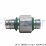 VÁLVULA ADAPTADOR ROSCA 134A PARA PRESSOSTATO FILTRO SECADOR UNIVERSAL 9116s 470175