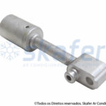 CONEXÃO VOLKSWAGEN GOL AT 6MM BLOCK-FITTING 1.0 8V 16V TURBO 1997 EM DIANTE CONDENSADOR AO FILTRO 9115s