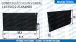 CONDENSADOR UNIVERSAL 14 X 25 X 22 - Imagem 6
