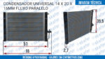CONDENSADOR UNIVERSAL 14 X 20 16MM FLUXO PARALELO - Imagem 6