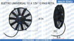 ELETRO UNIVERSAL 10 X 12V 10 PAS RETA - Imagem 5