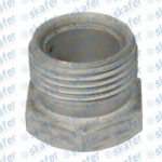 NIPLE 12MM ALUMÍNIO
