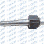 CONEXÃO 8MM RETA FÊMEA ALUMÍNIO