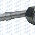 CONEXÃO 12MM 90° FÊMEA ALUMÍNIO