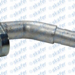 CONEXAO BLOCK FITTING 10MM 45º ALUMINIO RADIAL