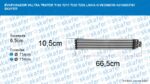 EVAPORADOR VALTRA TRATOR T195 T210 T230 T250 LINHA N V63098000 ACV0084760 SKAFER - Imagem 6