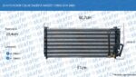 EVAPORADOR COLHEITADEIRA COLHEDORA TRATOR  MASSEY/ FERGUSON /VALTRA CASE 8680 9790 71401545 71371349 SKAFER - Imagem 6